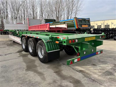 Trailer bộ xương container 40ft